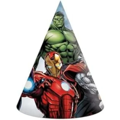 Afbeelding van Chapeaux de fête Avengers Infinity Stones 6 morceaux