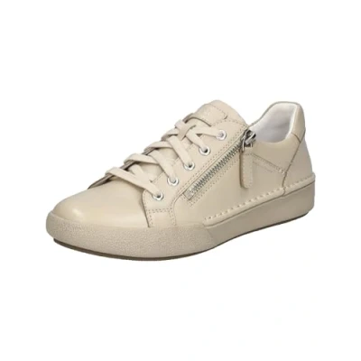 Afbeelding van Josef Seibel Claire 03 Damessneakers, lage schoenen, breedte G (normaal), uitneembaar voetbed, Zand