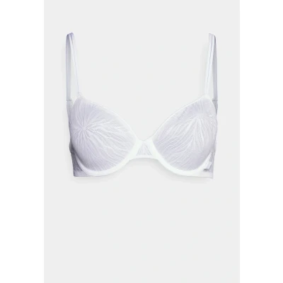 Afbeelding van Calvin Klein dames Sheer Marquisette beugel bh van kant in de kleur Zwart, maat: A70