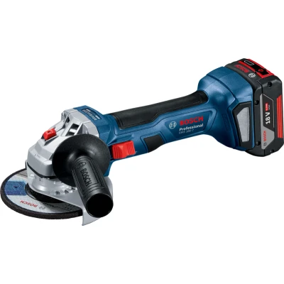 Image de Bosch Professional GWS 18 V 7 + Batterie 4,0 Ah (2x)