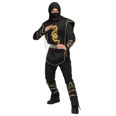 Afbeelding van Boland Kostuum Ninja Hanzo (54/56) Volwassenen samurai cosplay, carnaval, themafeest