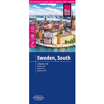 Afbeelding van Reise Know How Landkarte Schweden Süd 1 : 500 000