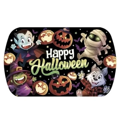 Afbeelding van Fiestas Guirca Halloween dienblad little monsters (39 cm)