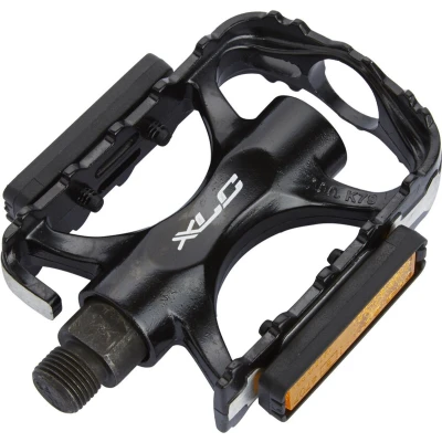 Afbeelding van XLC Freestyle PD M02 Fietspedalen MTB &amp; ATB Antislip 9/16&quot; Aluminium Zwart Zilver