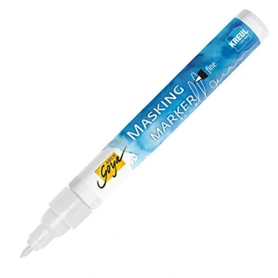 Afbeelding van Solo Goya Maskeervloeistof Masking Marker Fijn