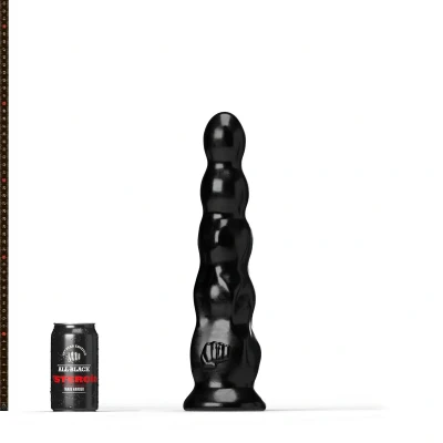 Afbeelding van All Black Steroid Dildo The Javelin Zwart