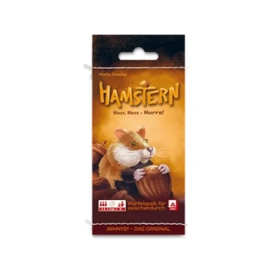 Afbeelding van NSV 3602 MINNYS HAMSTERN Klein dobbelspel zonder plastic
