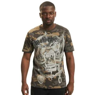 Afbeelding van Brandit MOTÖRHEAD Warpig Print Tshirt print, Heren, Maat: Large, Darkcamo