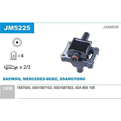 Afbeelding van JANMOR JM5225 Bobine MERCEDES BENZ: ML Class