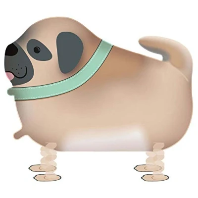 Afbeelding van Amscan Hello Pets Airwalker mopshond