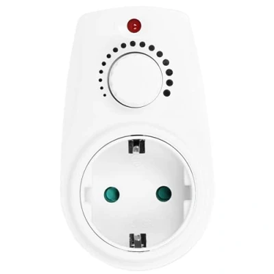 Afbeelding van Doorvoerstekker met dimmer Stekkerdimmer/Plug in Min40watt Max. 280 Watt LED Gloeilamp VOOR Nederland