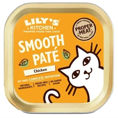 Afbeelding van Lily&#039;s Kitchen Cat Smooth Pate Chicken 19X85 GR