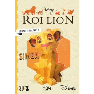 Afbeelding van LE ROI LION SIMBA PAPERTOY DISNEY