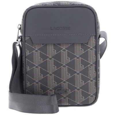 Afbeelding van Lacoste Vertical Camera BAG Unisex Schoudertas, Maat: One Size, Mono castlerock string