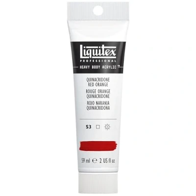 Afbeelding van Liquitex Professional Heavy Body Acryl 59 ml Rood / Oranje Quinacridon Serie 3
