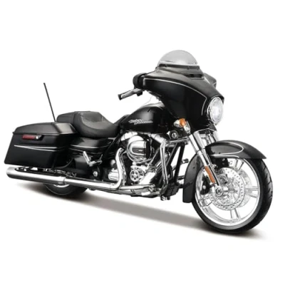 Afbeelding van Harley Davidson Street Glide Special, zwart, 2015, modelauto, fertigmodel, Maisto 1:12