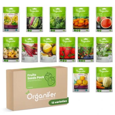 Afbeelding van Organifer Fruit Zaden Pakket 13 Soorten