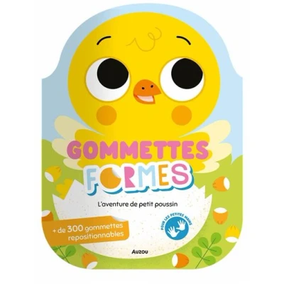 Image de Gommettes formes l&#039;aventure de petit poussin