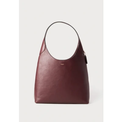 Afbeelding van Coach Brooklyn Shoulder BAG Shopper, Dames, Maat: One Size, Merlot