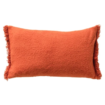Afbeelding van Dutch Decor LASSE Kussenhoes 30x50 cm 65% gereclycled katoen Eco Line collectie Potters Clay oranje