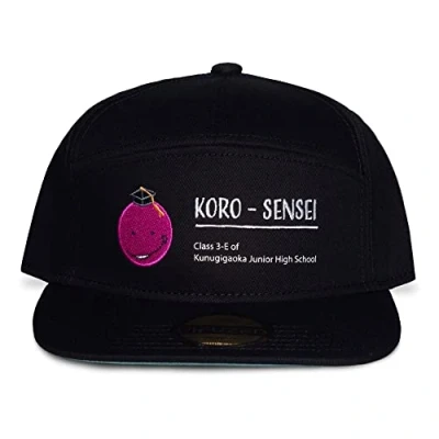 Afbeelding van Assassination Classroom Koro Sensei Snapback Pet Zwart