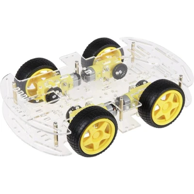 Afbeelding van Joy it Robot chassis Roboter Auto Kit 4WD Robot03