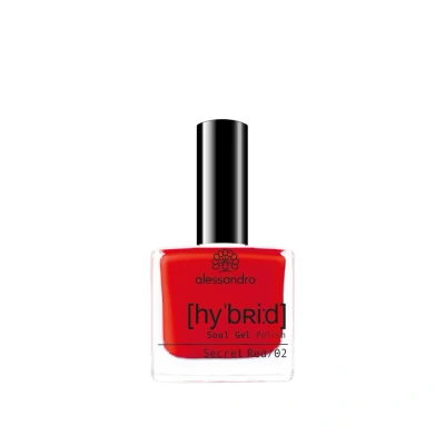 Afbeelding van Alessandro Hybrid Gel Polish 111, Secret Red Nagellak Beautytasting