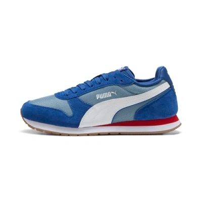 Afbeelding van PUMA St Miler Uniseks sneakers, Cool Blue Wit Clyde Royal