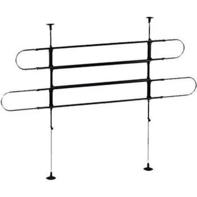 Afbeelding van Hondenrek Universeel met 4 stangen Breedte 85 140cm Hoogte 60 110cm