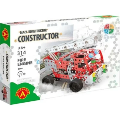Afbeelding van Alexander Toys Constructor Brandweerwagen 314st