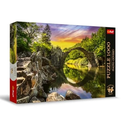 Afbeelding van Trefl 1000 Premium Plus Photo Odyssey: Rakotz Bridge in Kromlau, Germany_FSC Mix 70%.