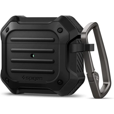Afbeelding van Spigen Apple AirPods 3 hoesje Tough Armour Case Zwart