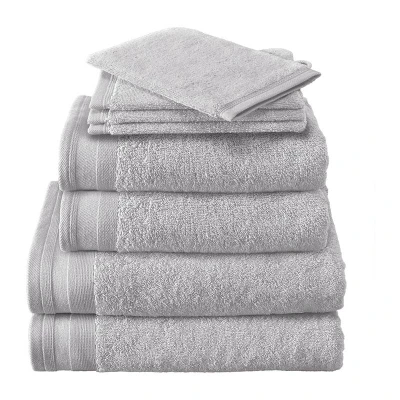 Image de de Witte Lietaer Contessa linge bain Gant toilette (16x22 cm) lot 6 Gris