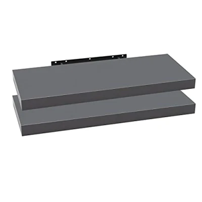 Afbeelding van WOLTU RG9316dgr 2 Set van zwevende MDF wandplanken, voor woonkamer, keuken, slaapkamer, badkamer enz