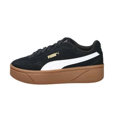 Afbeelding van Puma Club II Era Platform SD Wns Dames Sneakers Black White