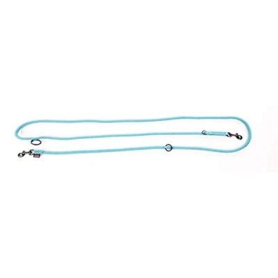 Afbeelding van Hondenriem multi nylon rond turquoise