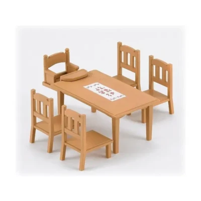 Afbeelding van Sylvanian Families 2933 Eettafel Poppen en Accessoires Andere Standaard