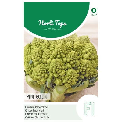 Afbeelding van Bloemkool Minaret, Groene Romanesco Hortitops