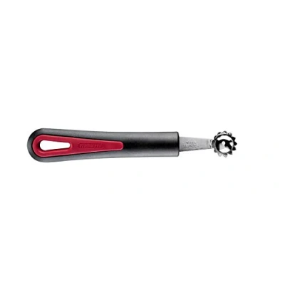 Afbeelding van Westmark Gallant tomaat ontkroner uit rvs en kunststof zwart rood 16.6x2.7x2cm