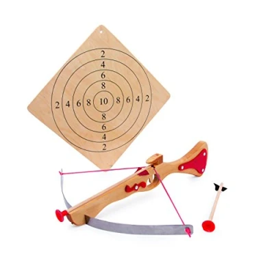 Afbeelding van Small Foot Houten Sportkruisboog met Doelwitbord, 4dlg.