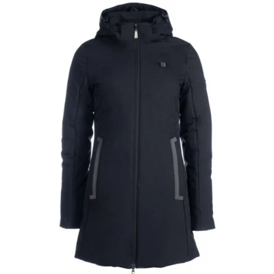 Afbeelding van HKM Verwarmde Jas Elegant Geintegreerde Verwarmingsfunctie Zwart Maat XS
