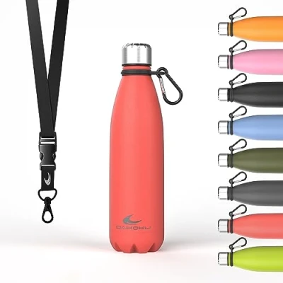 Afbeelding van Daikoku Roestvrijstalen thermosfles Lekvrij 12 uur warm en 24 koud Veilig gezond Ideaal voor wandelen, sportschool, kantoor 500 ml