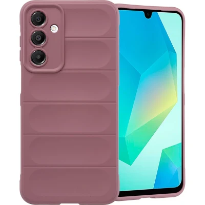 Afbeelding van imoshion Hoesje Geschikt voor Samsung Galaxy A16 (5G) Siliconen EasyGrip Backcover Paars