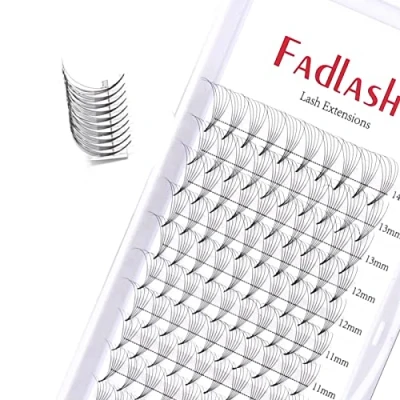 Afbeelding van Pre gemaakt Fans 6D 0.07mm D krul 8 14mm, verschillende lengtes