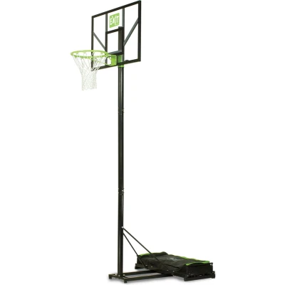 Afbeelding van EXIT Comet verplaatsbaar basketbalbord groen/zwart