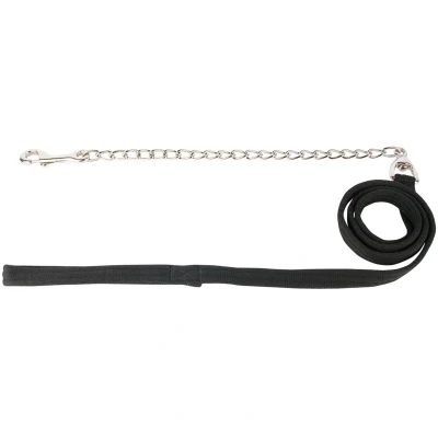 Afbeelding van Harry&#039;s Horse Halsterlijn met Ketting Zwart