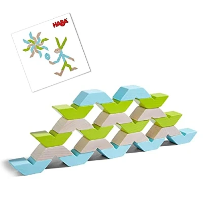 Afbeelding van Haba Stapelblokken 3d compositie 15 Cm Junior Hout 22 delig