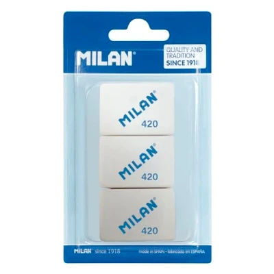 Afbeelding van MILAN BMM9221 gum, 3 stuks