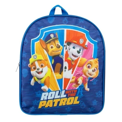 Afbeelding van Paw Patrol Rugzak Chase en Marshall voor kinderen jongens Schoolrugzakken Eén maat, blauw, Blauw