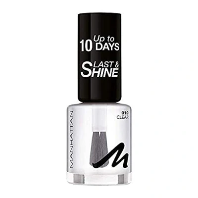 Afbeelding van Manhattan Last &amp; Shine nagellak, nr. 10, transparant, 8 ml